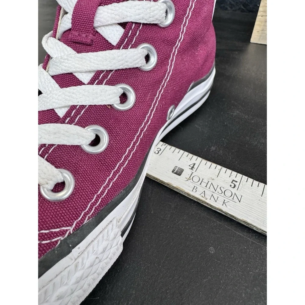 Converse Unisex CTAS Lift Hi-Top Burgundy Casual Shoes Sneakers Size M4 W6